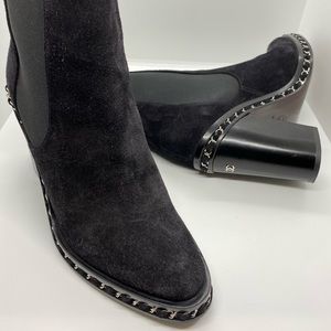 100% Authentic Chanel Chain Around Boots
